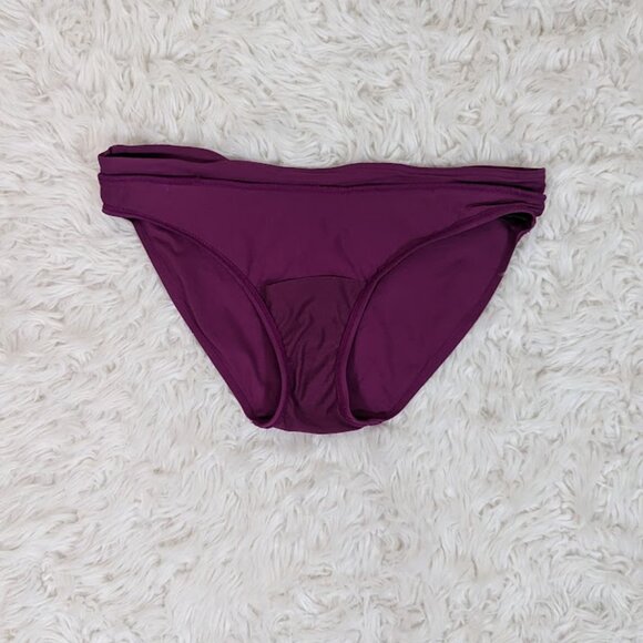Panache Swimwear - Taylor Bikini Bottoms - Plum & Gray - Size Small (US)/10 (UK) - Picture 12 of 13
